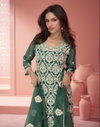 Raabta By Aashirwad Gulkand Organza Silk Wedding Wear Salwar Suits Wholesale Suppliers In India